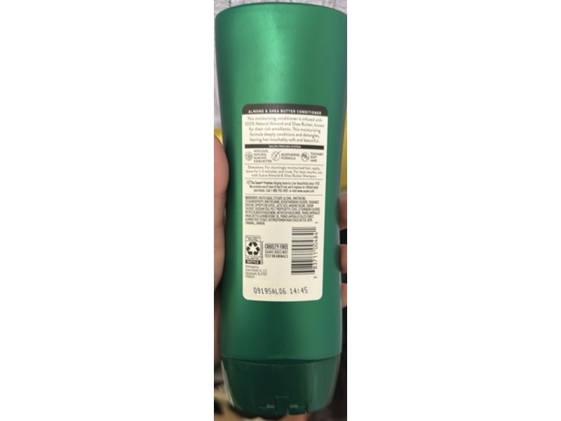 Suave Moisturizing Conditioner, Almond & Shea Butter, 12.6 fl oz/373 mL