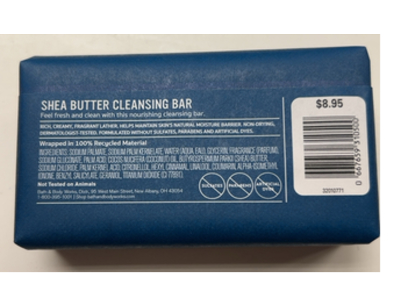 Bath & Body Works Silk Suds Cleansing Bar, Shea Butter, 5 oz/141.75 g