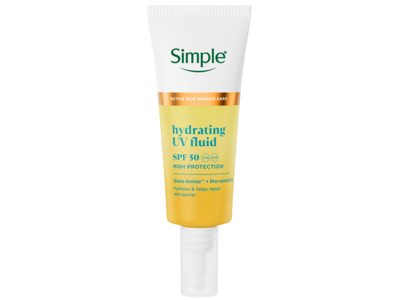 Simple Hydrating Uv Fluid, SPF 50 Gluta Amino + Pro Ceramides