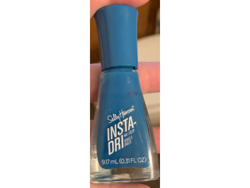 Sally Hansen Insta-Dri Nail Color Polish, 505 Jet Setter, 0.31 fl oz/9.17 mL