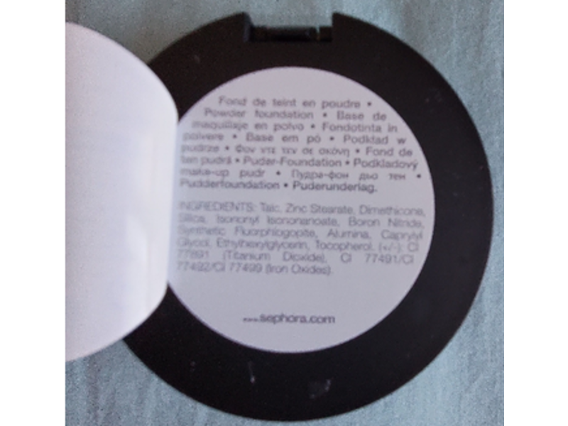 Sephora Matte Perfection Powder Foundation, 04 Porcelain Pink, 0.264 oz/7.5 g