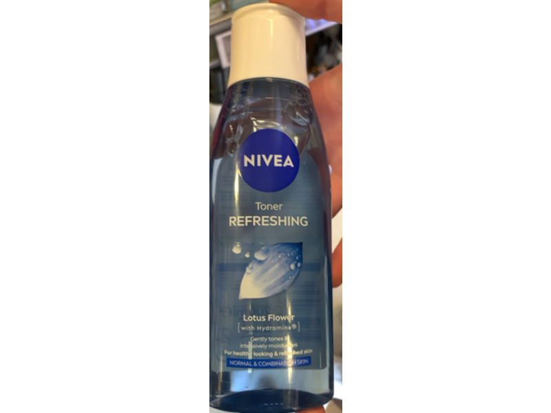 Nivea Toner Refreshing, Lotus Flower, Hydramine, 200 mL