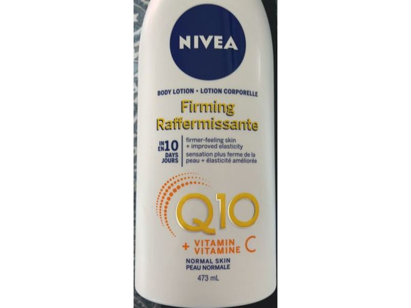 Nivea Firming Raffermissante Body Lotion, Q10, Vitamin C + Vitamin E, 473 mL