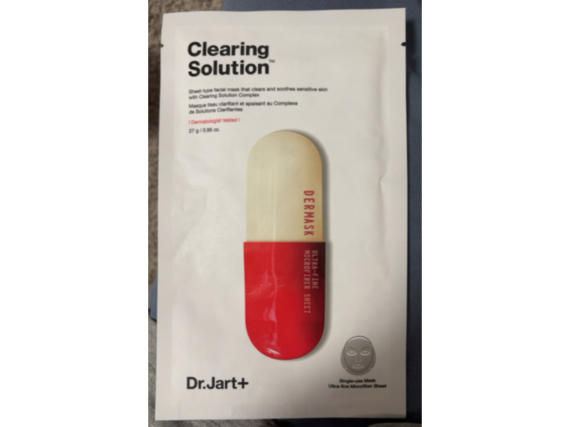 Dr.Jart+ Clearing Solution Face Mask, 0.95 oz/27 g
