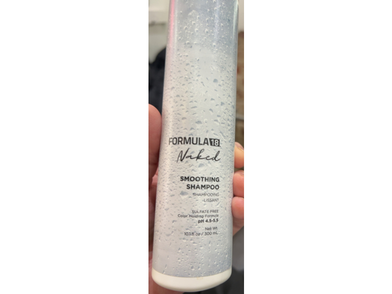 Formula18 Naked Smoothing Shampoo, 10.1 fl oz/300 mL