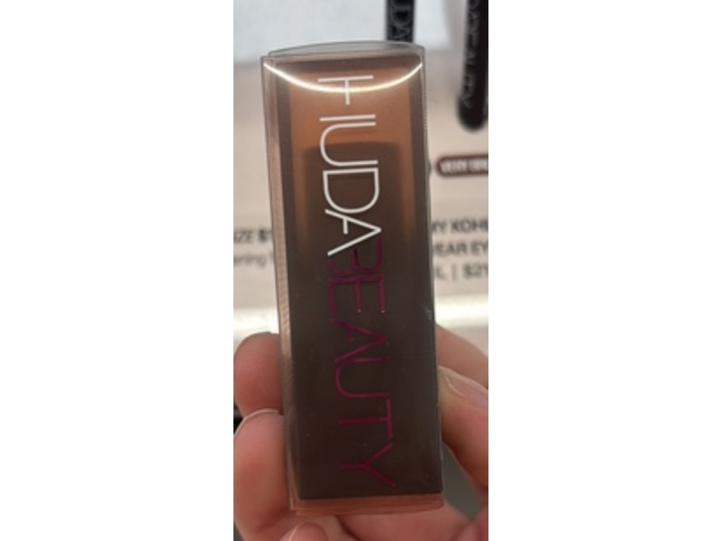 Huda Beauty Power Bullet Cream Glow Hydrating Lipstick, Sweet Nudes Amore, 0.1 oz/3 g