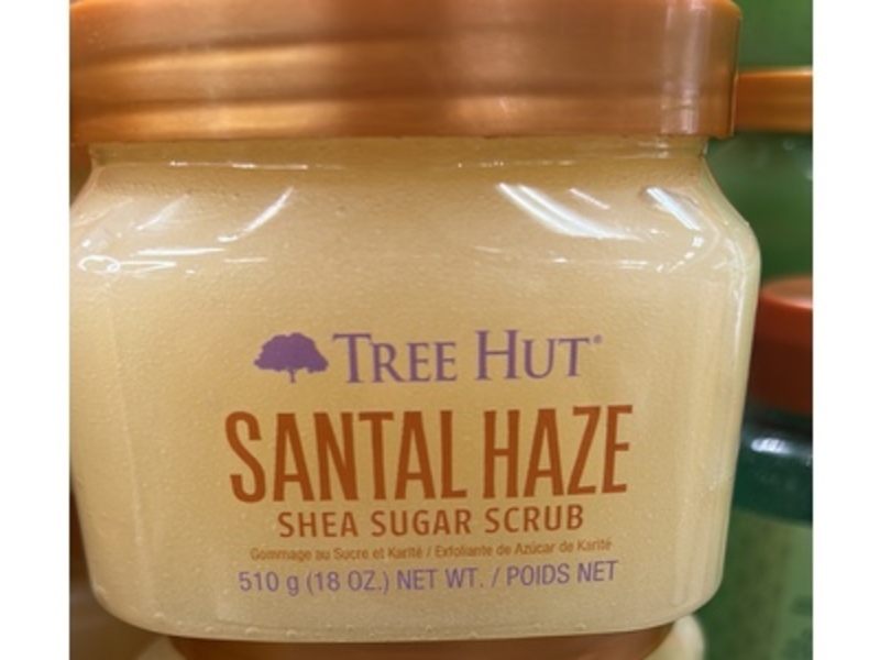 Tree Hut Shea Sugar Scrub, Santal Haze, 18 oz/510 g