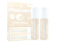 Space Camp Lip Balm, Sweet Vanilla, 0.25 oz, Pack Of 2 - Image 2