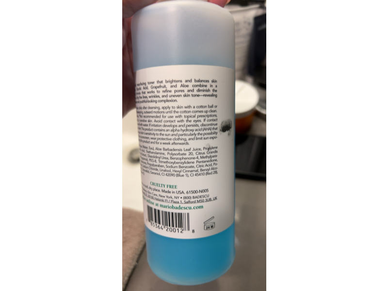 Mario Badescu Glycolic Acid Toner, 16 fl oz/472 mL