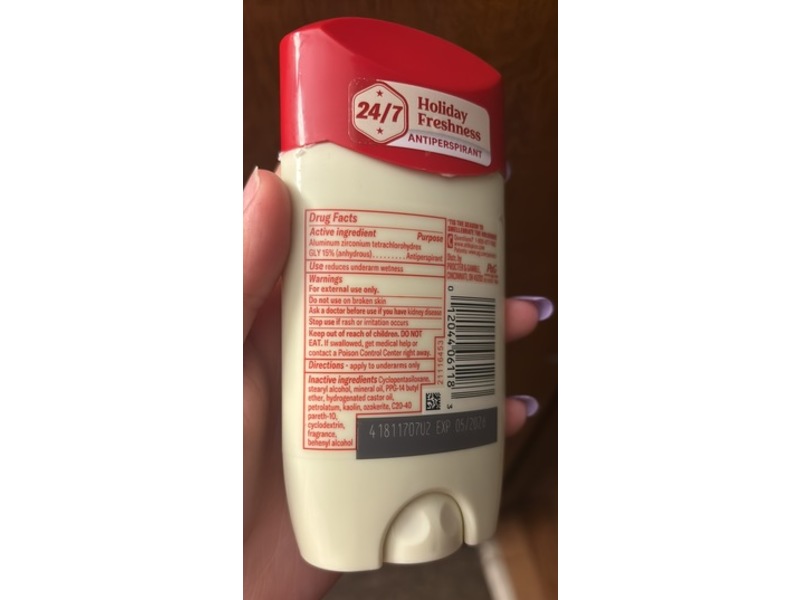 Old Spice Antiperspirant Deodorant, Sugar Cookie, 2.6 oz/73 g