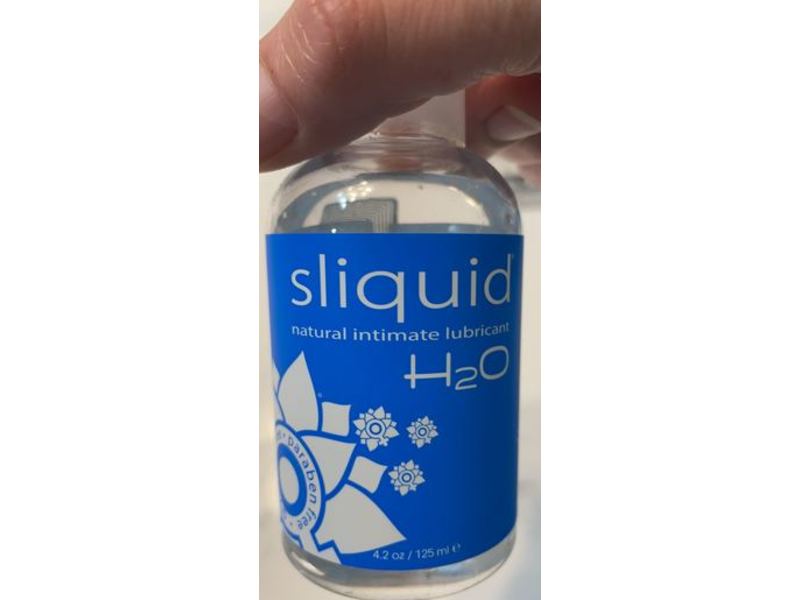 Sliquid Natural Intimate Lubricant, H2O, 4.2 oz/125 mL