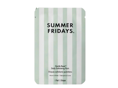 Summer Fridays Gentle Reset Daily Exfoliating Pads, 1 Count