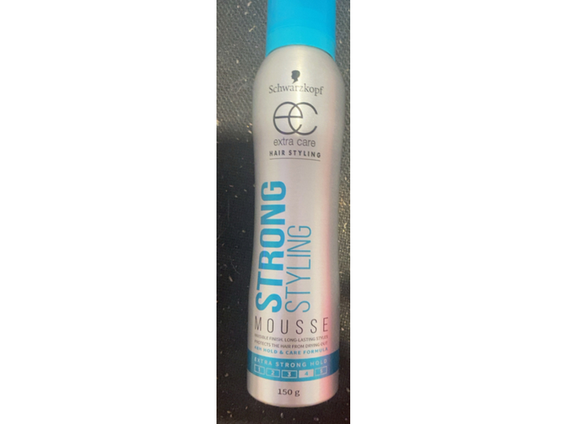 Schwarzkopf Strong Styling Extra Care Mousse, 150 g