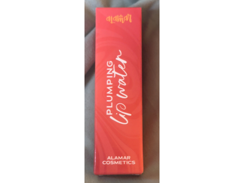 Alamar Cosmetics Plumping Lip Water, Agua Ardiente, 6 mL