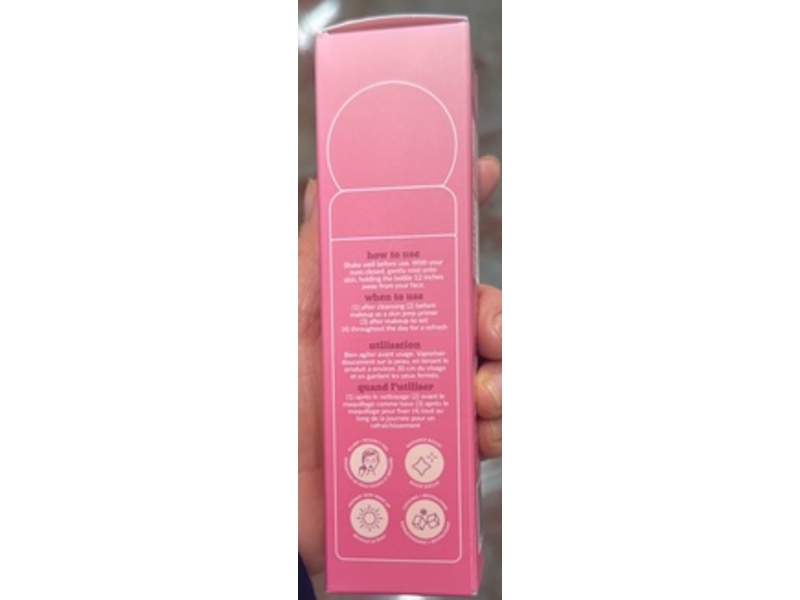 ESW Beauty Revitalizing Infused Water Facial Mist, Lychee Breeze, 3.4 fl oz/100 mL