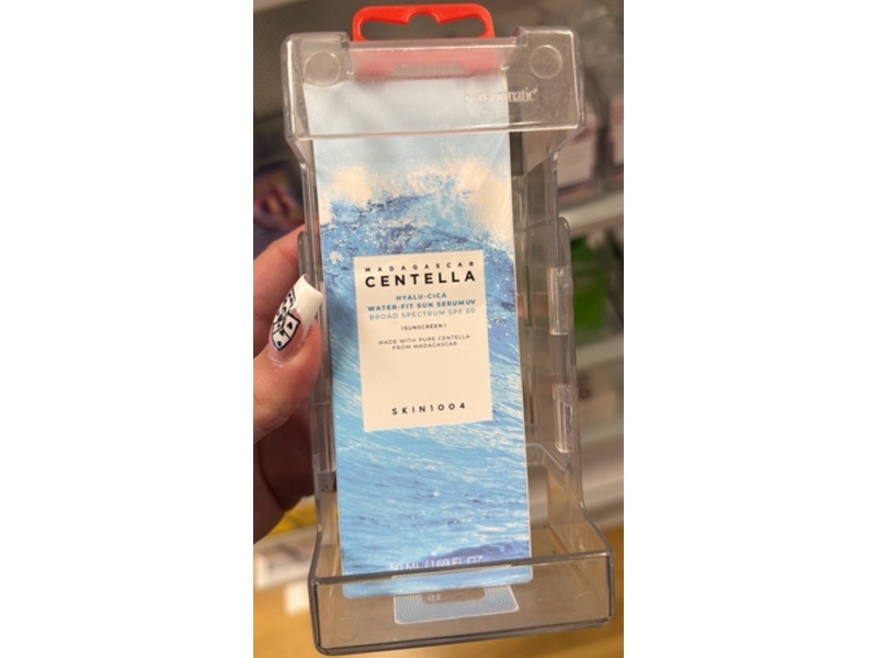 Skin1004 Madagascar Centella Hyalu-Cica Water-Fit Sun Serum, SPF 50, 1.69 fl oz/50 mL