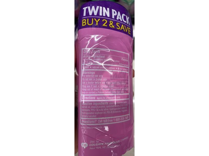 Lady Speed Stick Invisible Dry, Antiperspirant And Deodorant Stick, Twin Pack, 4.6 oz / 130 g