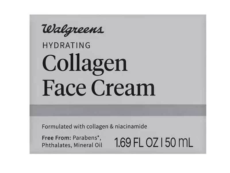 Walgreens Hydrating Collagen Face Cream, 1.69 fl oz/50 mL