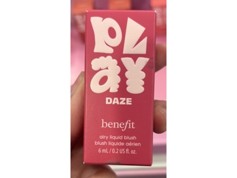 Benefit Playtint Daze Airy Liquid Blush, Berri, 0.2 fl oz/6 mL