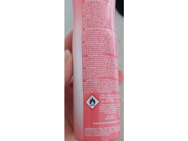 Adidas Fun Sensation Perfumed Deodorant Spray, 150 mL