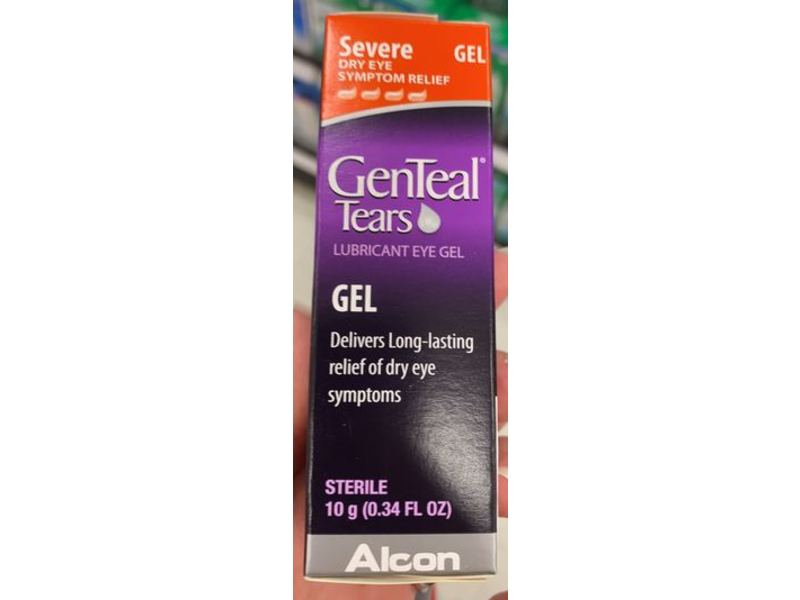 Genteal Tears Lubricant Eye Gel, 0.34 oz/10 g