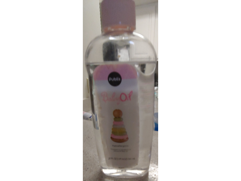 Publix Baby Oil, 20 fl oz/591 mL