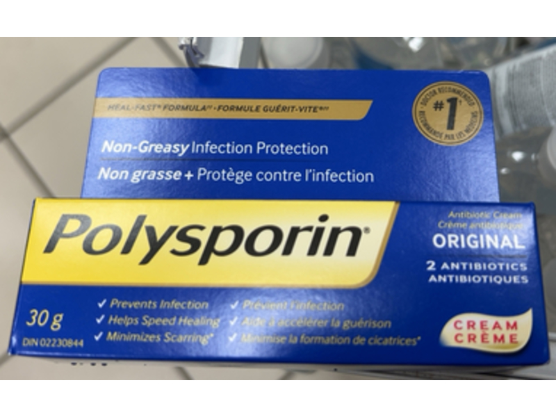 Polysporin Original Antibiotic Cream, 30 g