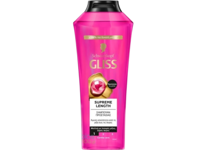 Schwarzkopf Gliss Supreme Length Shampoo, 400 mL