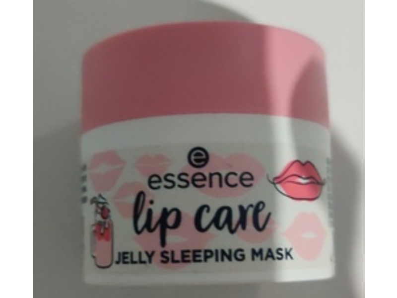 Essence Lip Care Jelly Sleeping Mask, 02 Strawberry Milkshake, 8 g