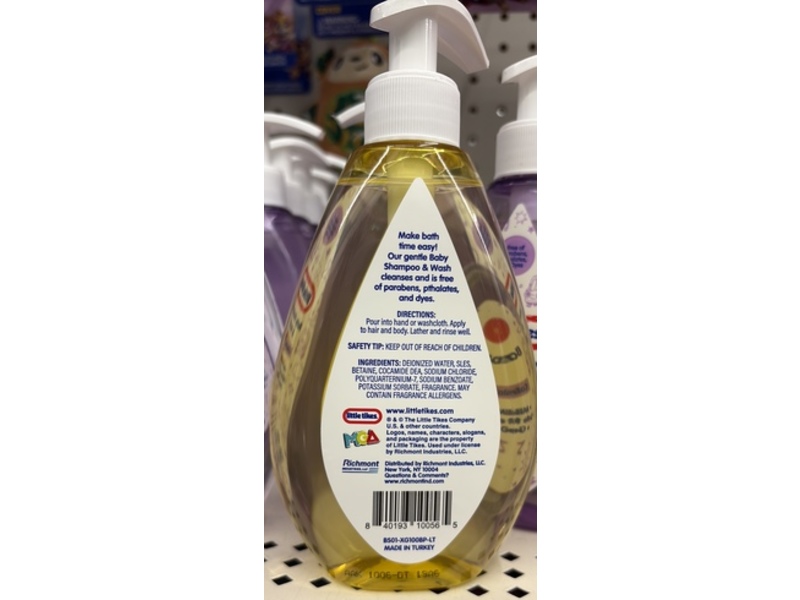Little Tikes Baby Shampoo & Wash, Original Scent, 10 fl oz/295.7 mL