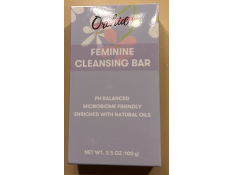 Orchid Feminine Cleansing Bar, 3.5 oz/100 g