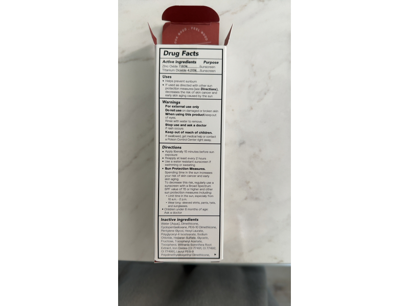 Sente Even Tone Mineral Sunscreen, SPF 40, Light - Medium, 1.7 fl oz/50 mL