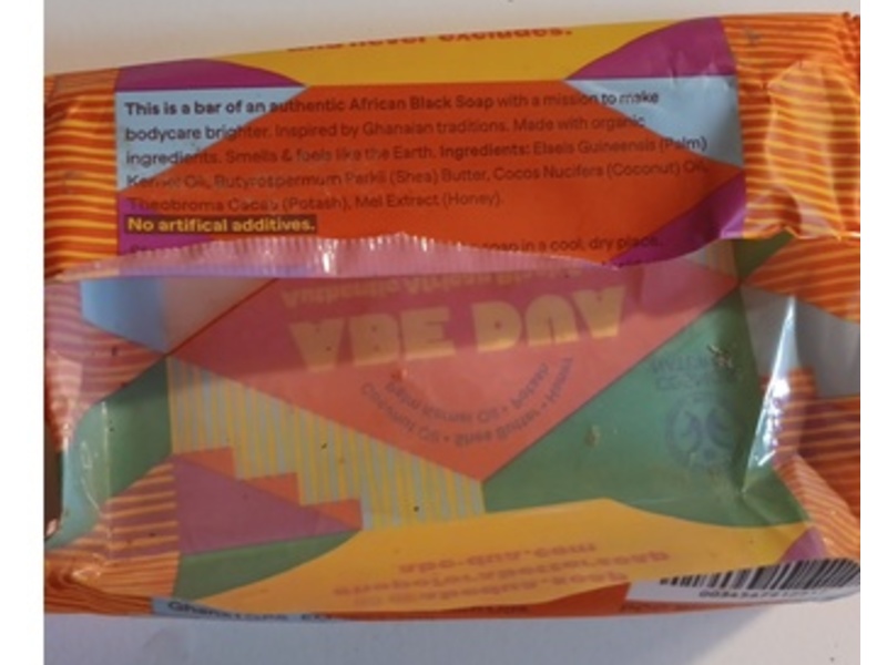 Abe Dua Authentic African Black Soap,Coconut Oil + Shea Butter + Honey + Palm Kernel Oil + Potash