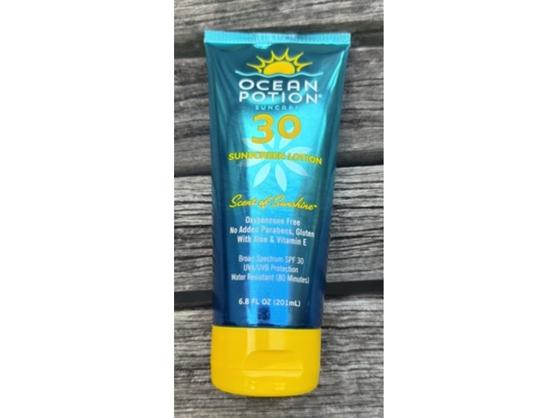 Ocean Potion Sunscreen Lotion, SPF 30, 6.8 fl oz/201 mL