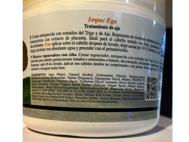 Ever Ego Italy Garlic Mask, 16.9 fl oz/500 mL