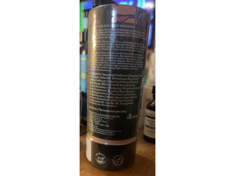 Iyura Balaayah Black Gram Booster Body Oil