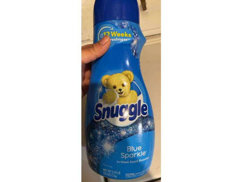 Snuggle In- Wash Scent Booster, Blue Sparkle, 39 oz/1.1 kg