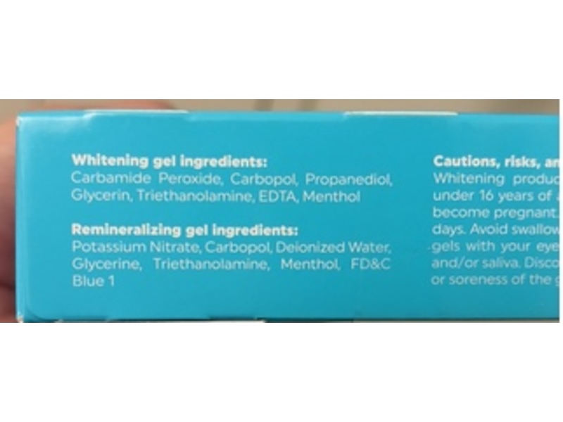 iSmile LED Light Teeth Whitening Kit, 22 Count