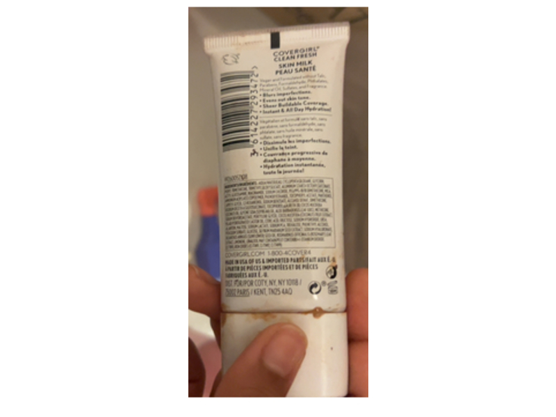 Covergirl Clean Fresh Skin Milk Nourishing Foundation, 600 Rich, 1 fl oz/30 mL