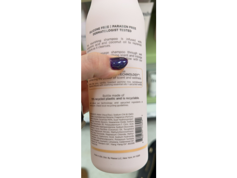 Being Frenshe Moisture Shampoo, Cashmere Vanilla, 16 fl oz/473 mL