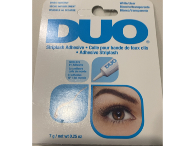 Duo Eyelash Adhesive, White/Clear, 0.25 oz/7 g