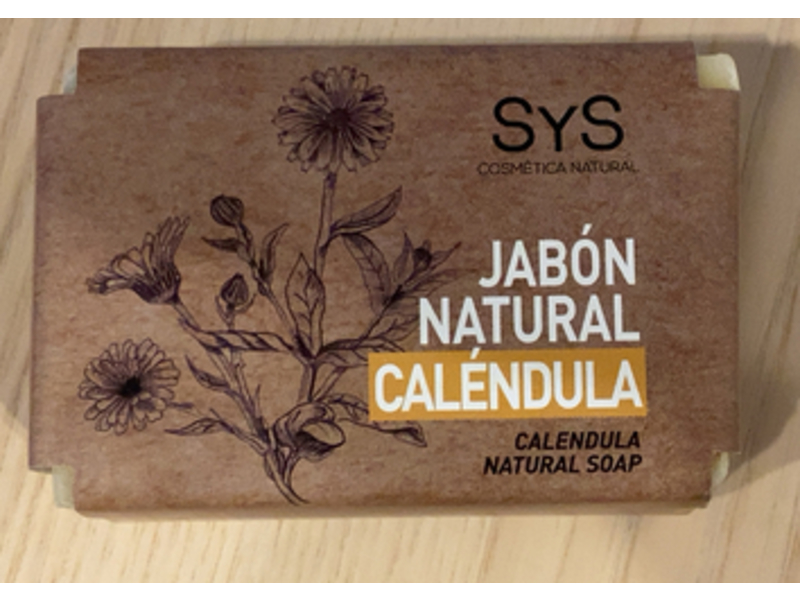 Laboratorio Sys Jabon Natural Bar Soap, Calendula, 100 g