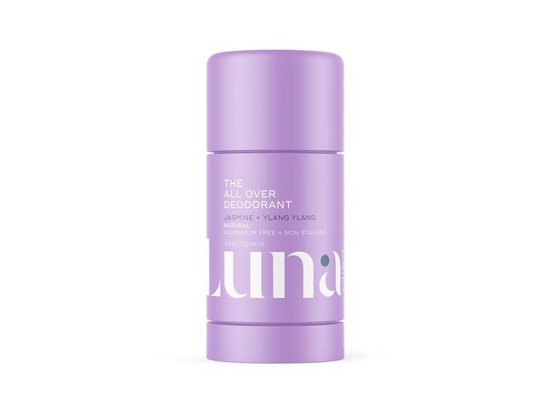 Luna The All Over Deodorant, Jasmine + Ylang Ylang, 2.4 oz/70 g