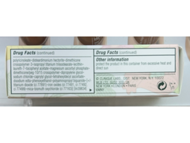 Clinique Even Better Makeup Evens & Corrects Foundation, WN 125 Mahogany, SPF 15, 1 fl oz/30 mL