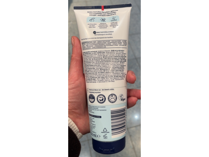 Balea Med Ultra Sensitive Shower Gel, 250mL