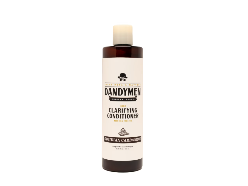 Dandymen Daily Clarifying Conditioner, Obsidian Cardamom, 11.83 fl oz/350 mL