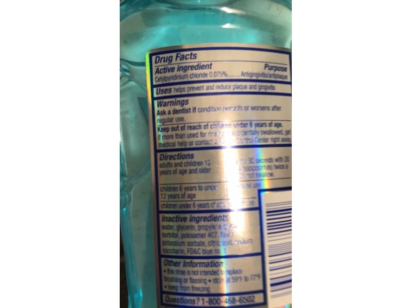 Colgate Total Pro-Shield Mouthwash, Peppermint Blast, 8.4 floz/250 mL