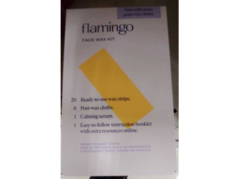 Flamingo Women's Face Wax Kit, 20 Count