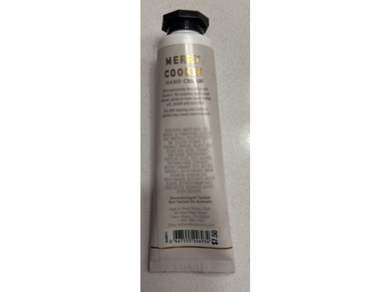 Bath & Body Works Hand Cream, Merry Cookie, 1 fl oz/29 mL