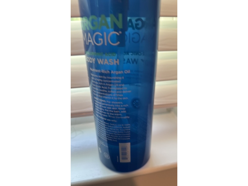 Argan Magic Hyaluronic Acid Body Wash, 32 fl oz/946 mL